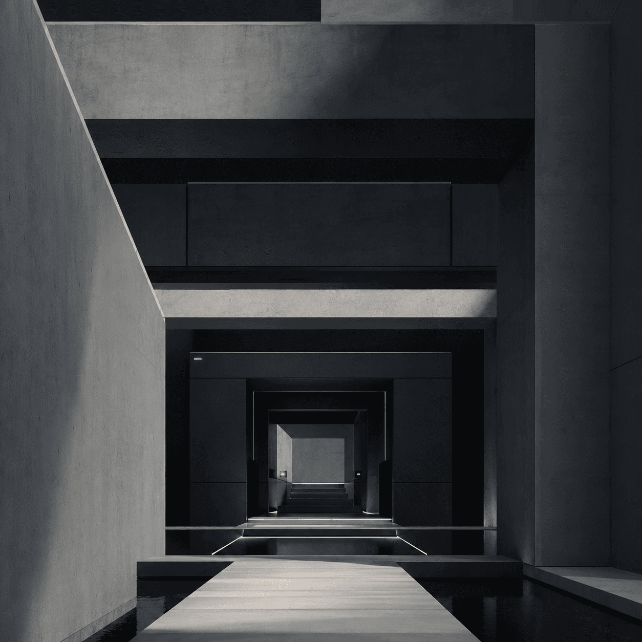 Controlled security corridor inside a mission-critical facility